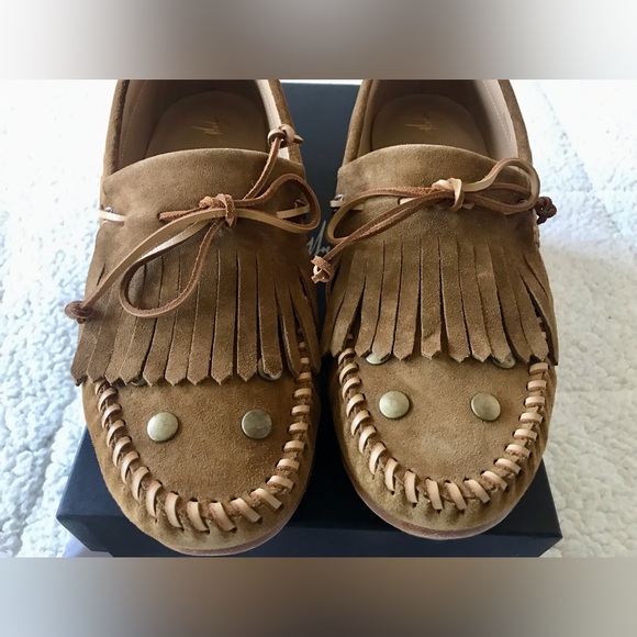 SOLD Giuseppe Zanotti Crepe Sole Moccasins - Picture 2 of 9